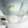 London Brushed Brass 6mm Pivot Shower Enclosure 900x760mm
