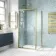 London Brushed Brass 6mm Pivot Shower Enclosure 900x900mm