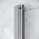 Dover 1600x750 Keyhole Shower Bath & 6mm Easy Clean Screen with Rail