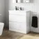 Trent Gloss White Basin Drawer Vanity 800mm