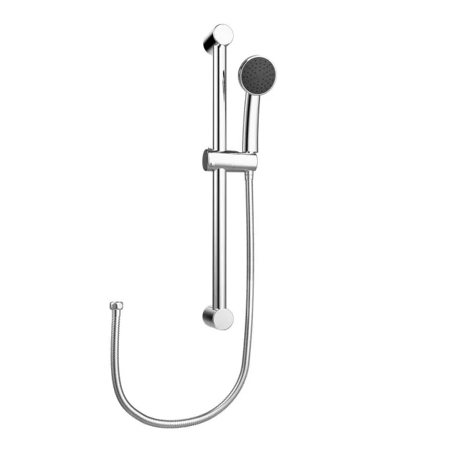 Round Shower and Sliding Riser Set