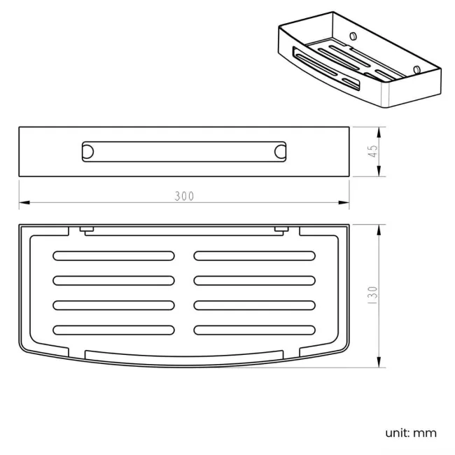 Ivy Brushed Brass Soap Basket