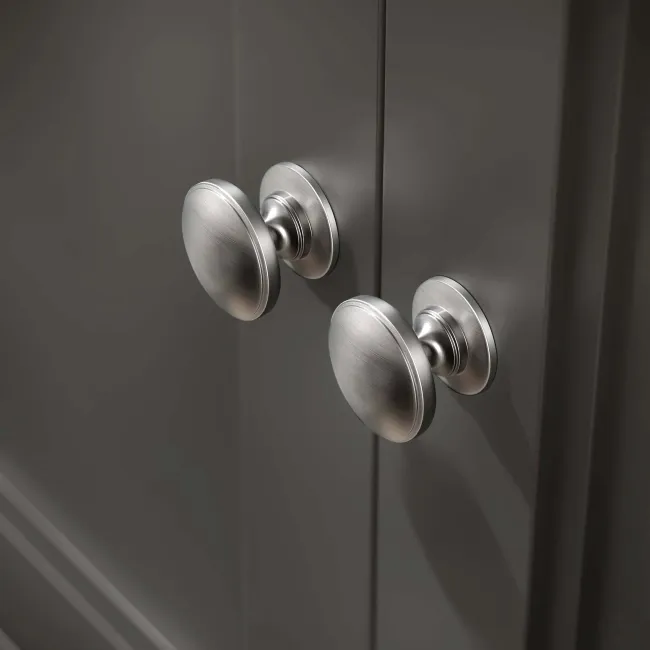 Monaco Graphite Grey Combination Vanity Basin and Seattle Toilet 1200mm