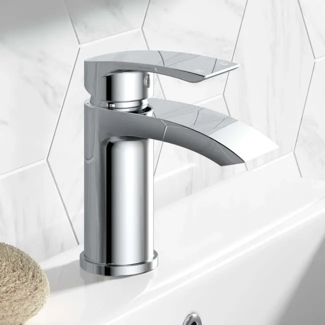 Severn Chrome Basin & Bath Mixer Tap Set