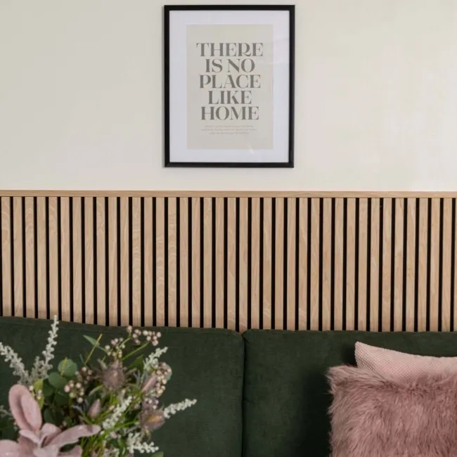 Trepanel® Oak Wood Acoustic Panel Top Trim