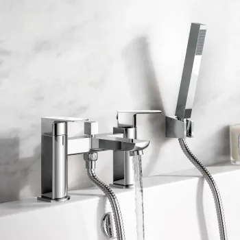 Soar Chrome Bath Filler & Handheld Shower