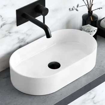 Dakota Oval Counter Top Basin 525mm