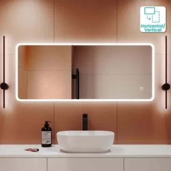 Evelyn Large Illuminated LED Mirror 500x1200mm