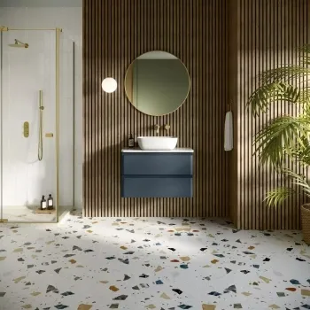 Trepanel Aqua 3D® Waterproof Smoked Oak Brown Wood Effect Slat Panels 3 Pack (Covers 1.39 SQM)