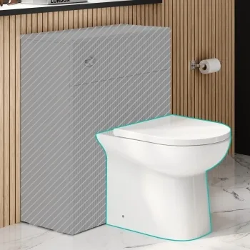 Aruba Rimless Back To Wall Toilet With Soft Close Seat