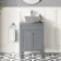 Bermuda Dove Grey Vanity 600mm