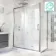 Hamburg Easy Clean 8mm Sliding Shower Enclosure 1400x900mm - Easy Fix Feature