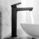 Soar Matt Black High Rise Basin Mixer Tap