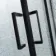 London Matt Black 6mm Corner Entry Shower Enclosure 900x900mm