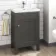 Bermuda Graphite Grey Basin Vanity 500mm