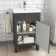 Bermuda Graphite Grey Basin Vanity 500mm