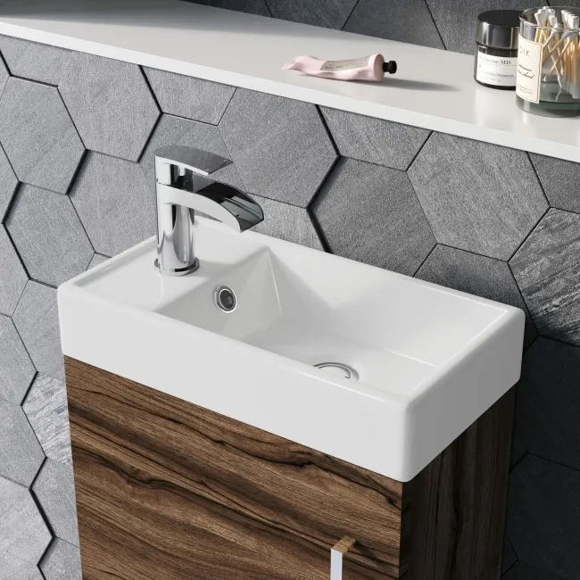 Eden Chrome Cloakroom Waterfall Basin Mixer Tap