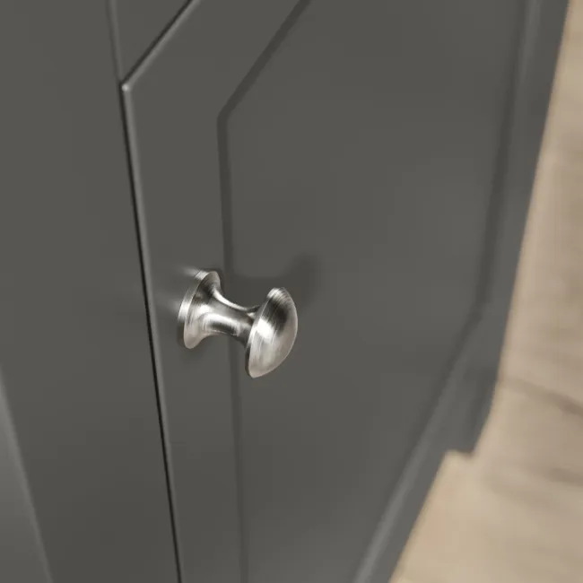 Bermuda Graphite Grey Basin Vanity 500mm