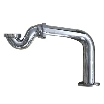 Traditional Exposed Bath Trap & Pipe