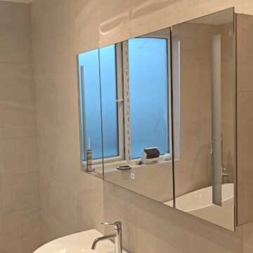 Emielia Illuminated LED Mirror Cabinet 600x1000mm