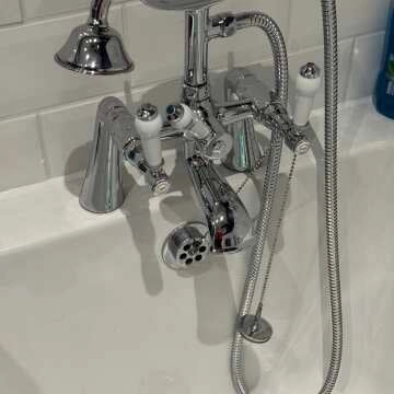 Cherwell Traditional Chrome Bath Shower Mixer Tap