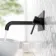 Trent Matt Black Wall Mounted Basin Mixer Tap