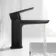 Ribble Matt Black Basin Mixer Tap