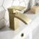 Brora Brushed Brass Basin Mixer Tap