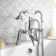 Cherwell Traditional Chrome Bath Shower Mixer Tap