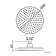 200mm Essential Round Shower Head