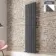 Faro Anthracite Single Flat Panel Vertical Radiator 1800x420mm