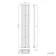 Marbella White Single Oval Panel Radiator 1800x360mm