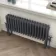 Athens Anthracite Triple Column Horizontal Traditional Radiator 300x785mm