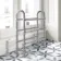 Gibraltar Freestanding Traditional Chrome Heated Towel Rail 780x685mm