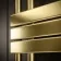 Seville Brushed Brass Designer Flat Panel Heated Towel Rail 800x450mm