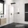 Copenhagen Easy Clean 8mm Wet Room Shower Glass Panel 900mm