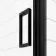 London Matt Black 6mm Bifold Shower Door 760mm
