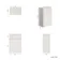 Capri Cotton White Back To Wall Toilet Unit 500mm