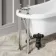 Sherbourne Traditional Chrome Freestanding Bath Mixer Tap