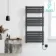 Santorini Electric Anthracite Flat Panel Heated Towel Rail 1200x600mm