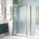 London Brushed Brass 6mm Pivot Shower Enclosure 900x700mm