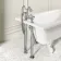 Abingdon 1700mm Single Ended Roll Top Bath - White Ball Feet