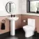 Orlando Rimless Fully Back to Wall Close Coupled Toilet With Soft Close Seat