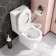 Denver Rimless Close Coupled Toilet & Pedestal Basin Set