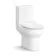Denver Rimless Close Coupled Toilet & Pedestal Basin Set