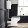 Hudson Traditional Toilet With Low-Level Cistern and Cotton White Wooden Seat