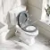 Hudson Traditional Close Coupled Toilet With Dove Grey Seat & Pedestal Basin - Single Tap Hole
