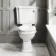 Hudson Traditional Close Coupled Toilet & Pedestal Basin Set - Double Tap Hole