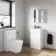Trent Gloss White Basin Vanity 500mm