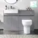 Foster Stone Grey Combination Vanity Basin and Denver Toilet 1200mm